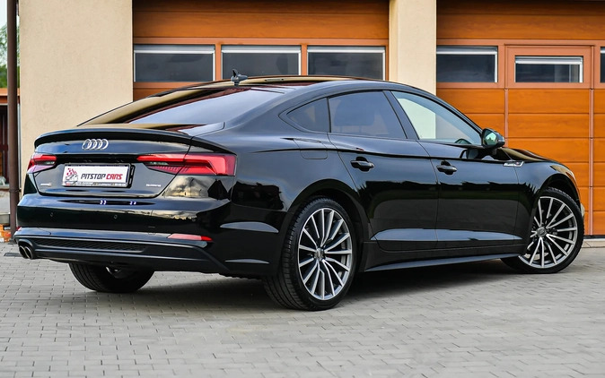 Audi A5 cena 128800 przebieg: 171342, rok produkcji 2018 z Wolbórz małe 704